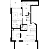 Nowe mieszkanie E-118 | 86,93 m2 | 3 Pokoje | 6 Piętro