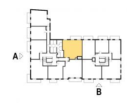 Nowy apartament -637 | 66,15 m2 | 3 Pokoje | 1 Piętro