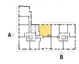 Nowy apartament -649 | 66,15 m2 | 3 Pokoje | 2 Piętro