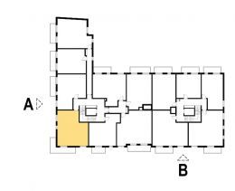 Nowy apartament -657 | 57,60 m2 | 3 Pokoje | 3 Piętro