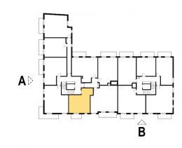Nowe mieszkanie -664 | 44,44 m2 | 2 Pokoje | 3 Piętro
