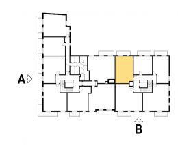 Nowy apartament -641 | 46,95 m2 | 2 Pokoje | 1 Piętro