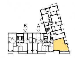 Nowe mieszkanie A-484 | 71,94 m2 | 4 Pokoje | 2 Piętro