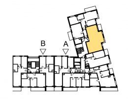 Nowe mieszkanie A-498 | 62,48 m2 | 3 Pokoje | 3 Piętro