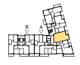Nowy apartament A-531 | 49,96 m2 | 2 Pokoje | 5 Piętro
