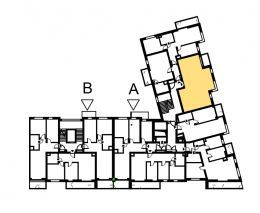 Nowe mieszkanie A-466 | 61,85 m2 | 3 Pokoje | 1 Piętro