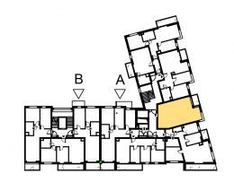 Nowy apartament A-467 | 49,01 m2 | 2 Pokoje | 1 Piętro