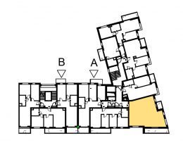 Nowe mieszkanie A-468 | 71,94 m2 | 4 Pokoje | 1 Piętro