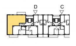 Nowe mieszkanie D-512 | 90,69 m2 | 4 Pokoje | 3 Piętro