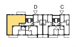 Nowe mieszkanie D-528 | 90,69 m2 | 4 Pokoje | 4 Piętro